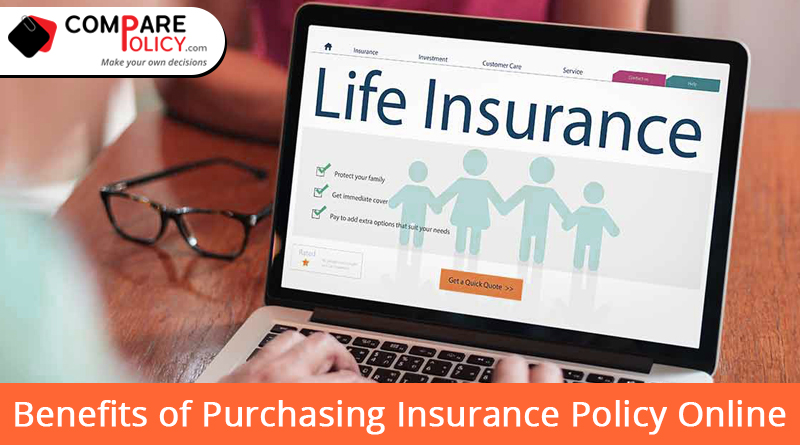 Benefits of purchasing insurance policy online