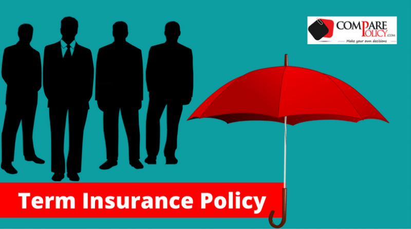 Term insurance policy