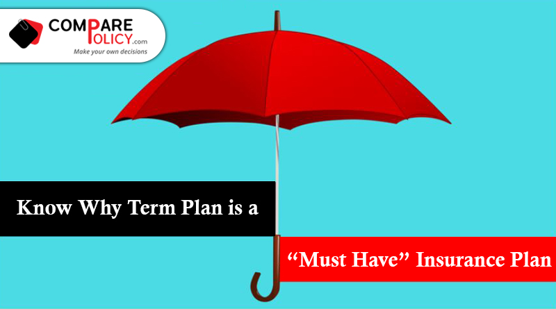 Know why term plan is a Must Have Insurance Plan
