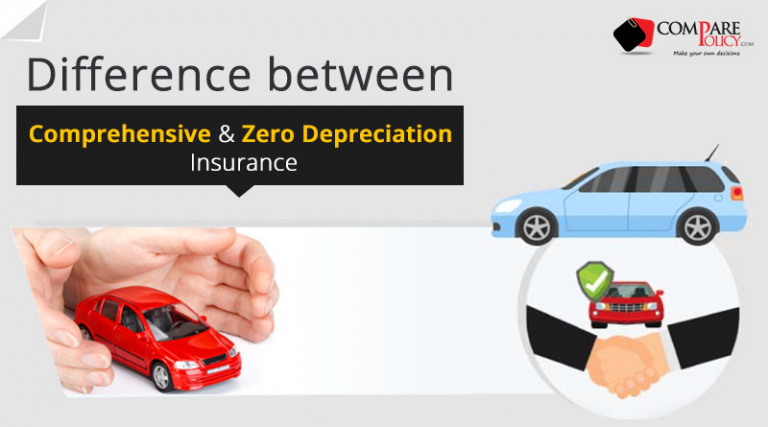 Difference between Comprehensive and Zero Depreciation