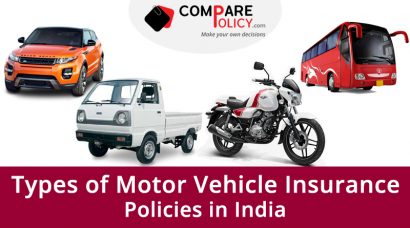 Types of Motor Insurance vehicle insurance policies in india