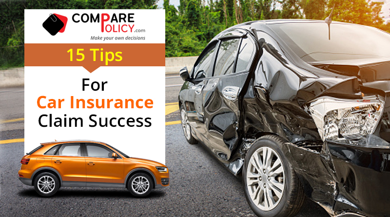 15 tips for car insurance claim success