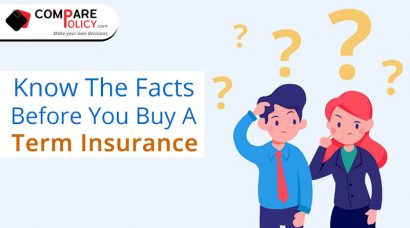 know the facts before you buy a term insurance