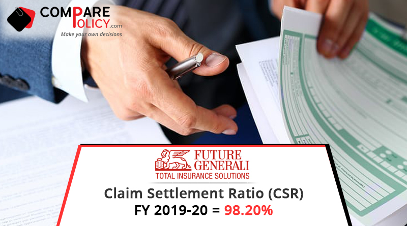 Future Generali Life Insurance Claim Settlement Ratio