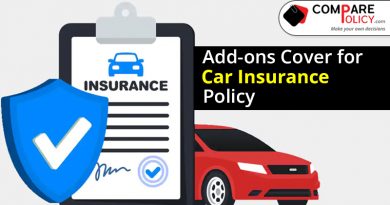 Add-ons covers for car insurance policy