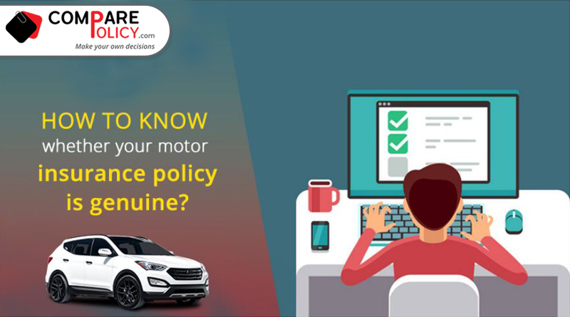 How to know whether your motor insurance policy is genuine