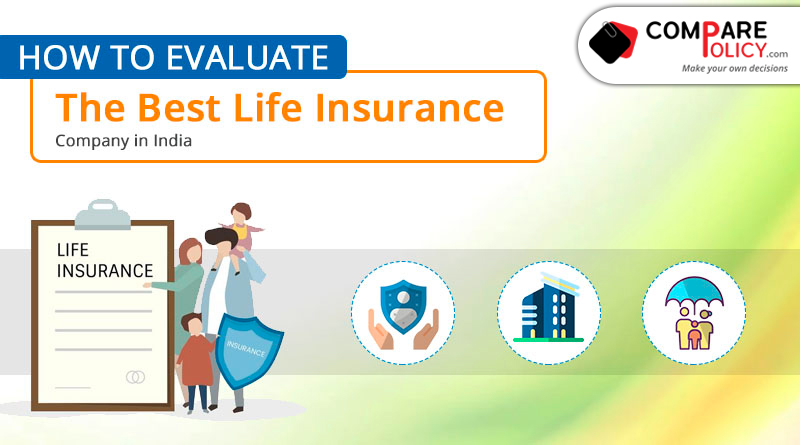 How to evalute the best life insurance company in india