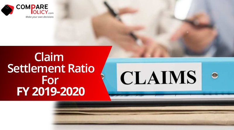 Claims-settlement-ratio FY 2019-20