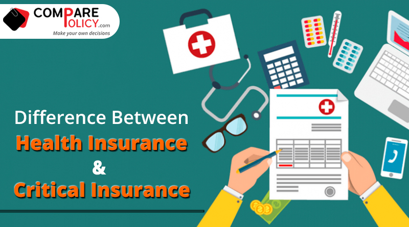 Difference Between Health Insurance VS Critical Insurance Cover