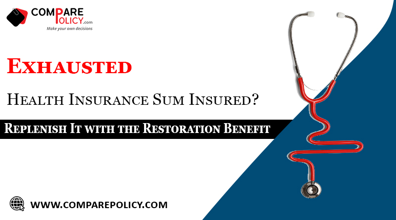 Exhausted Health Insurance Sum Insured? Replenish It with the Restoration Benefit
