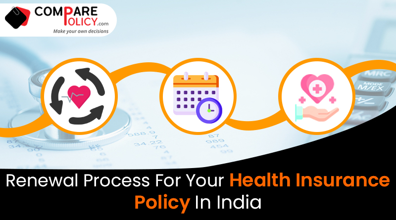 Renewal process for your health insurance policy in India