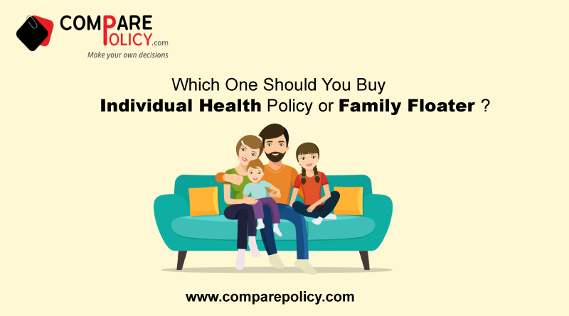 Which One Should You Buy- Individual Health Policy or Family Floater?