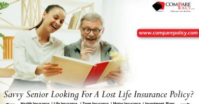 Savvy senior looking for a lost life insurance policy