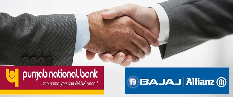 PNB Bank and Bajaj Allianz general tieup